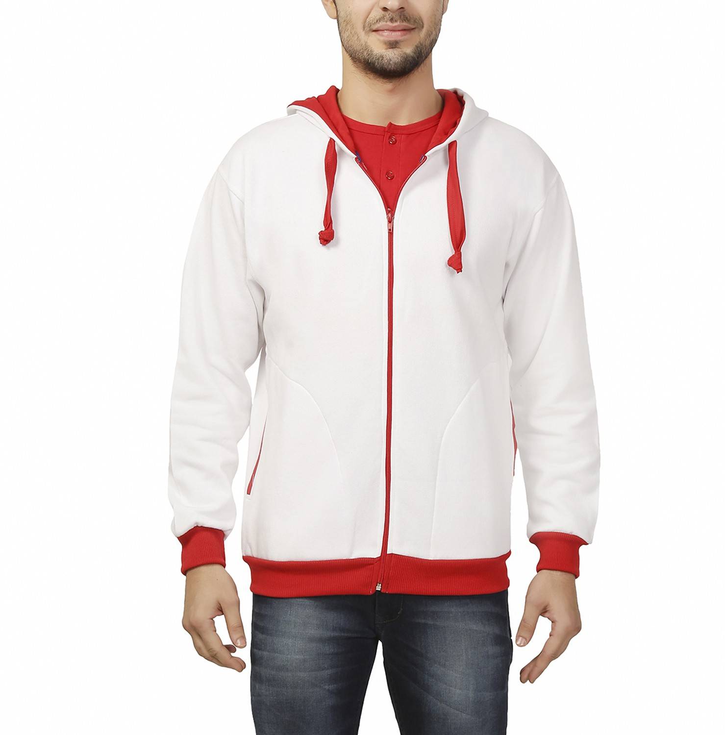 Ashdan Full Sleeve Solid Men Sweatshirt