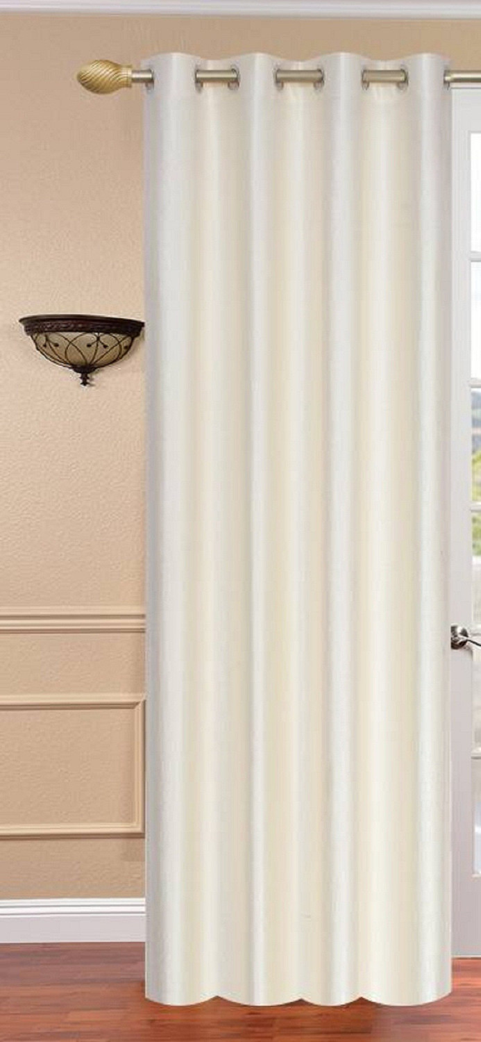 Image of Panipat Textile Hub 213 cm (7 ft) Door Polyester Curtain Single Curtain