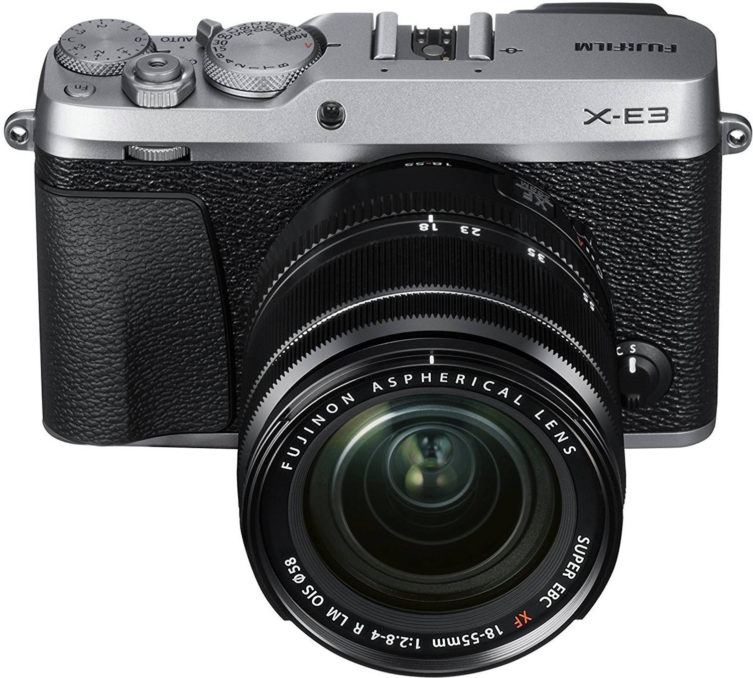 FUJIFILM X-E3 Silver with XF 18-55 mm Lens Mirrorless Camera Kit