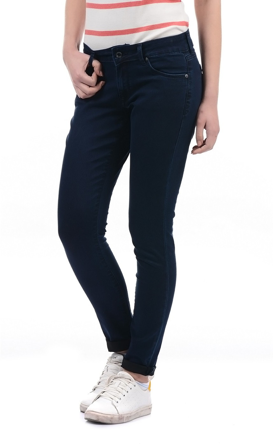 Image of Pepe Jeans Slim Women Blue Jeans