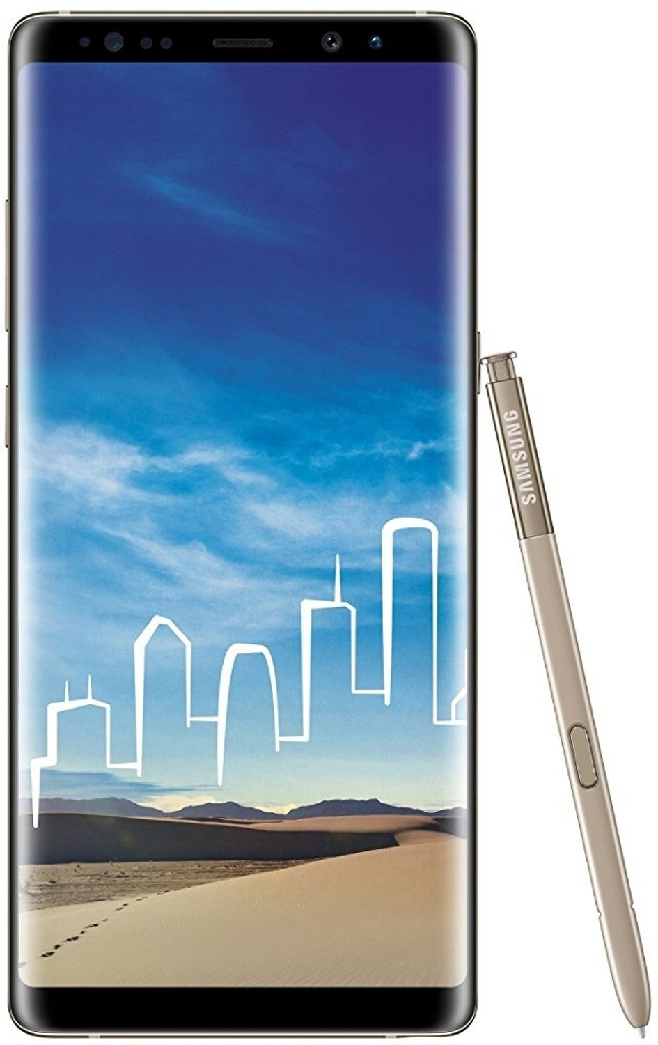 Image of Samsung Galaxy Note 8 (Maple Gold, 64 GB)