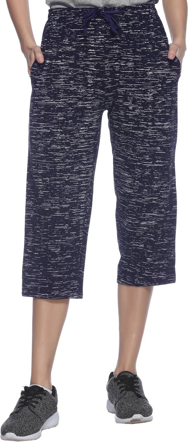 69GAL Capri For Girls Casual Printed Cotton Blend