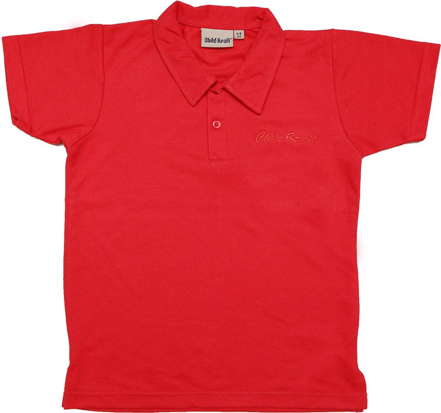 ChildKraft Boys Solid Regular T Shirt
