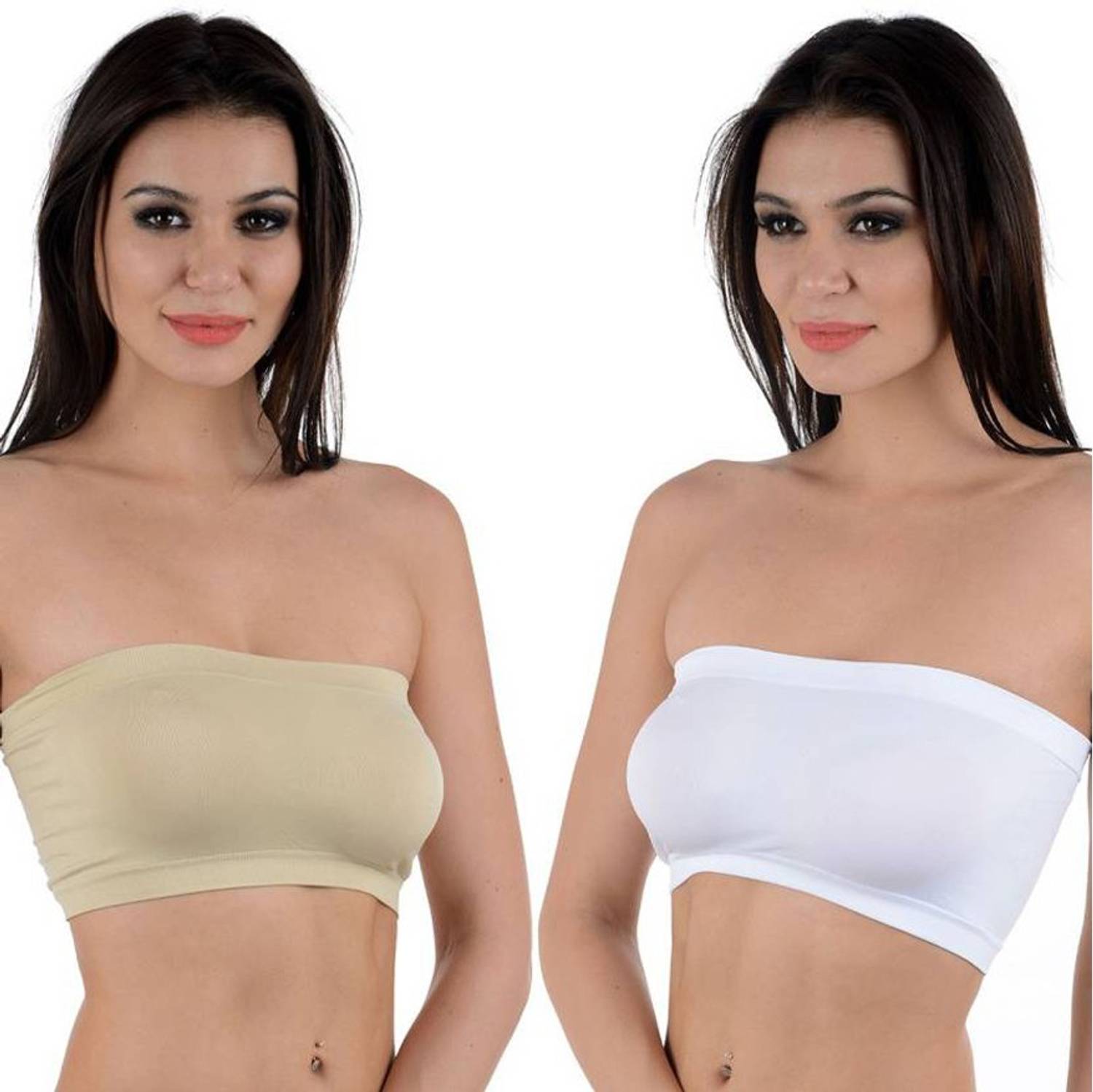 MEERA'S ERA Women Bandeau/Tube Lightly Padded Bra