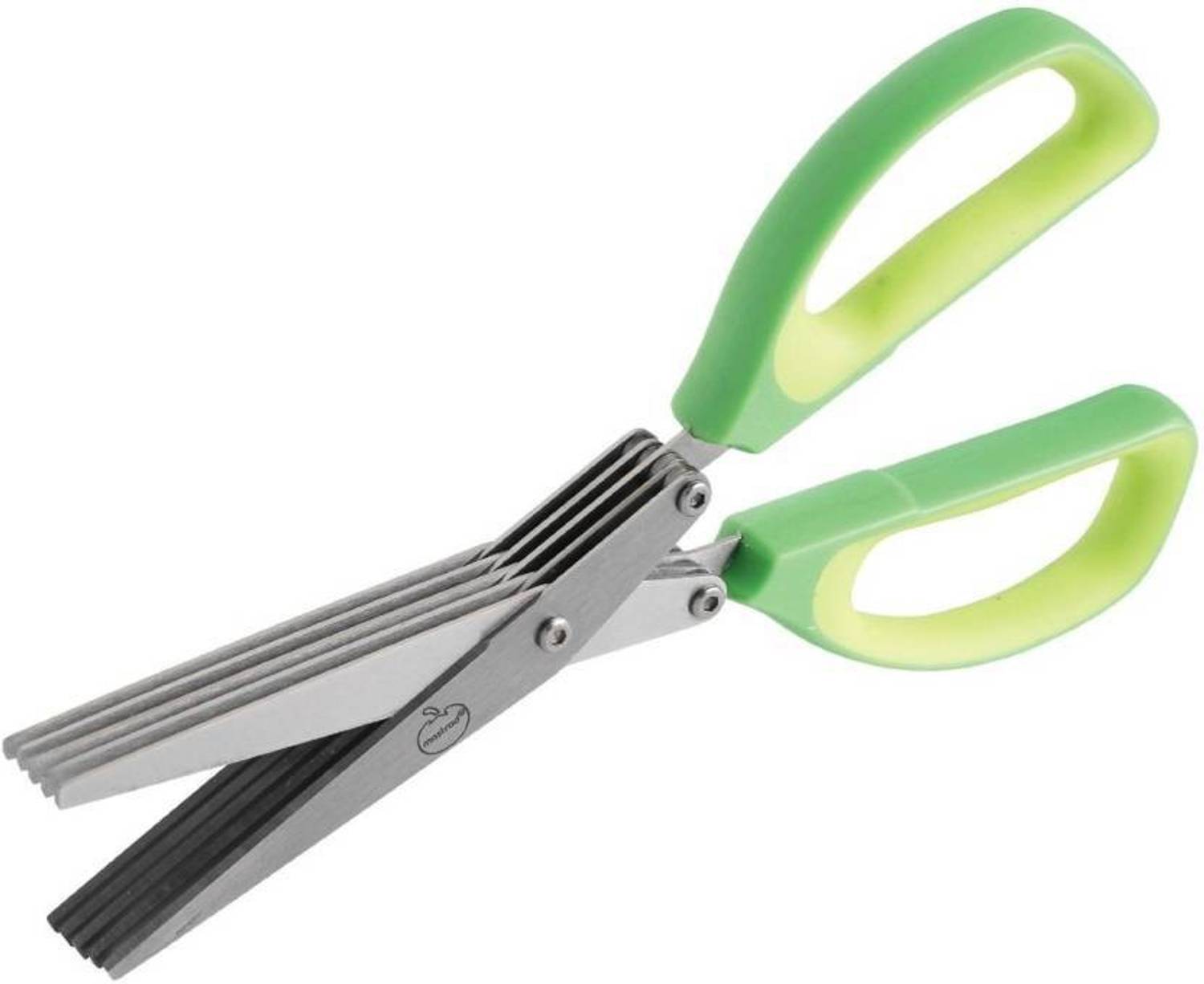 BANQLYN Multifunction 5 Blades Scissors-Vegetable Chopper-Paper Shredder Stainless Steel Herbs Scissor