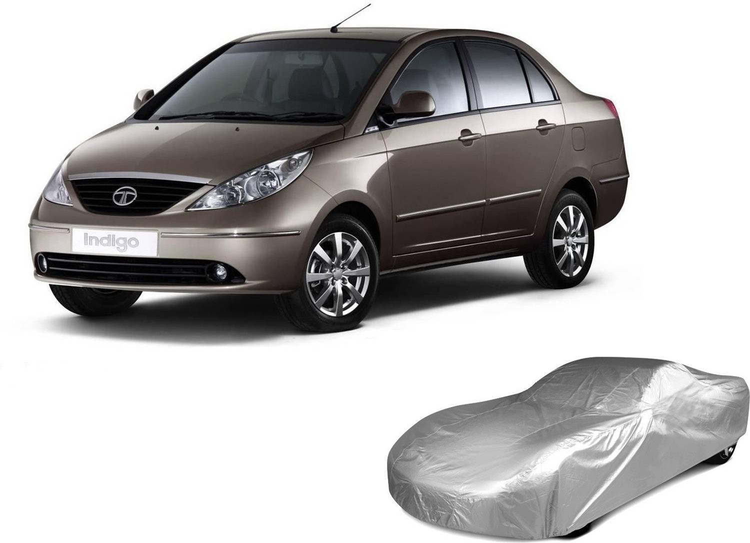 ACCESSOREEZ Car Cover For Tata Indigo (Without Mirror Pockets)