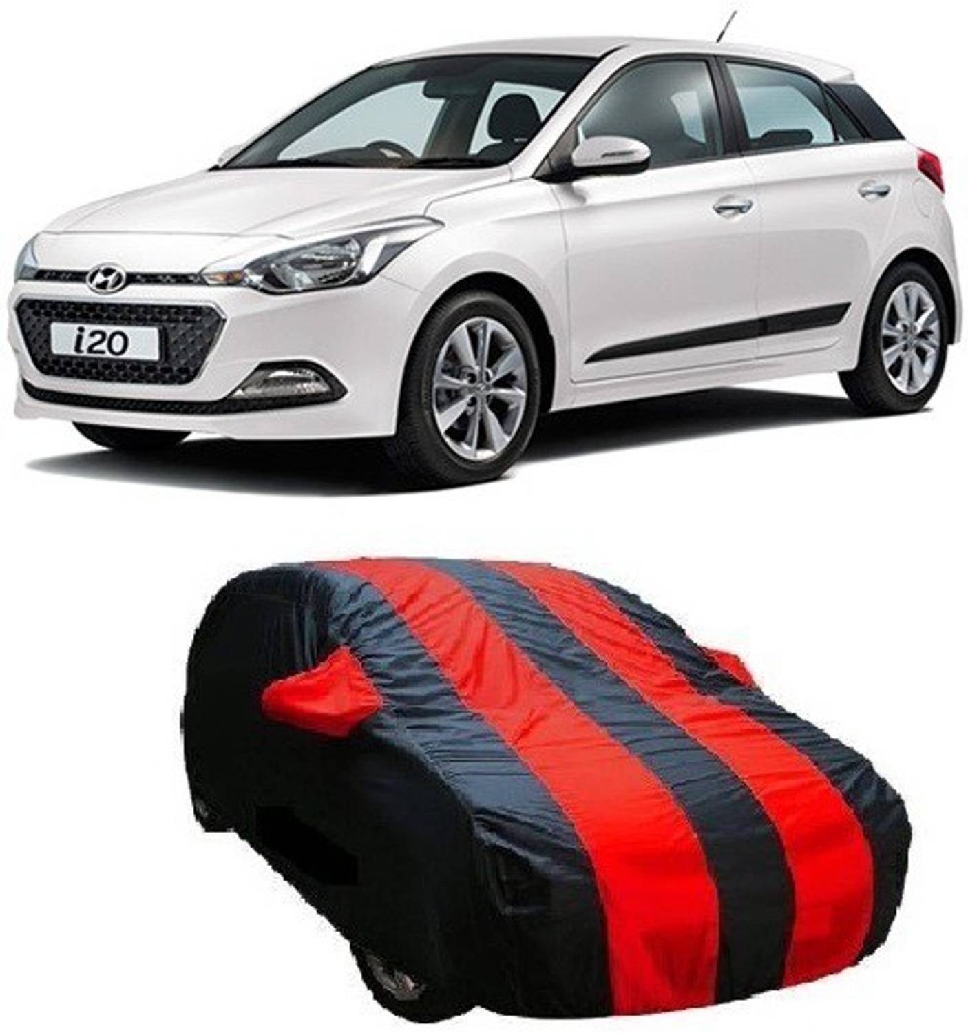Aicc Car Cover For Hyundai Elite i20 (With Mirror Pockets)