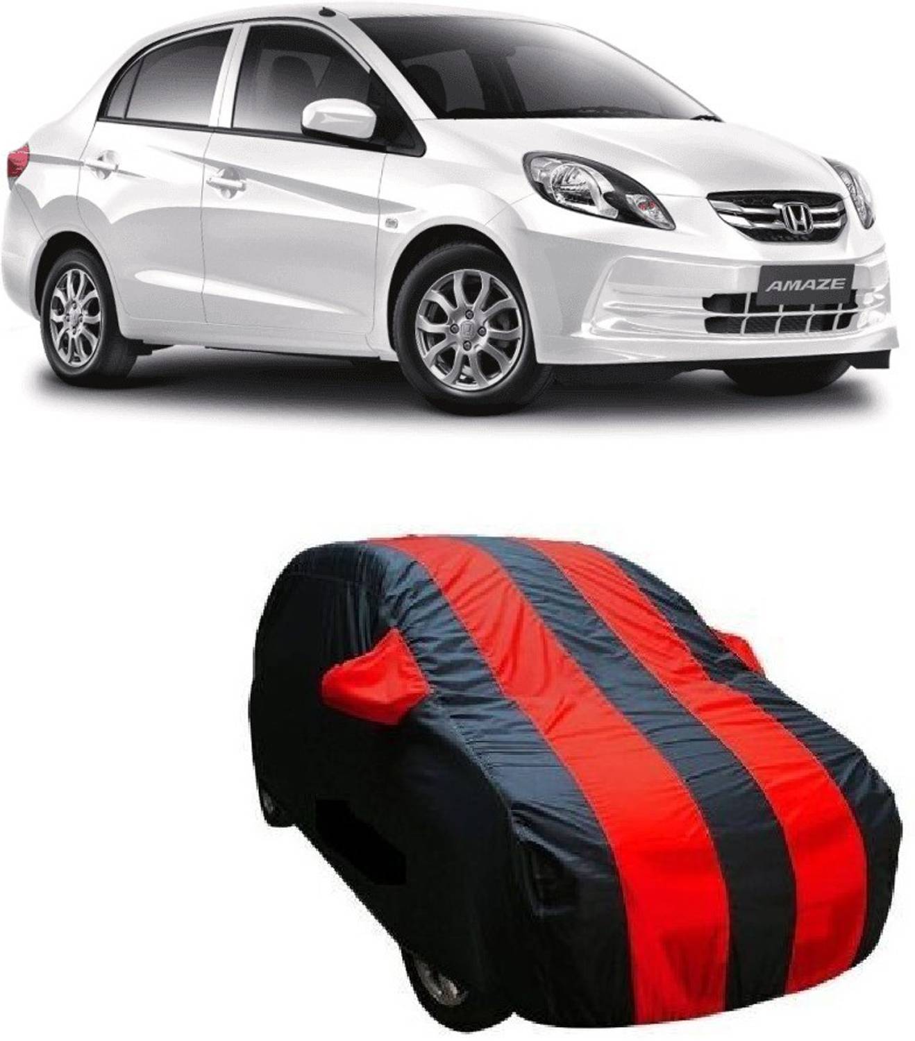 Aicc Car Cover For Honda Amaze (With Mirror Pockets)