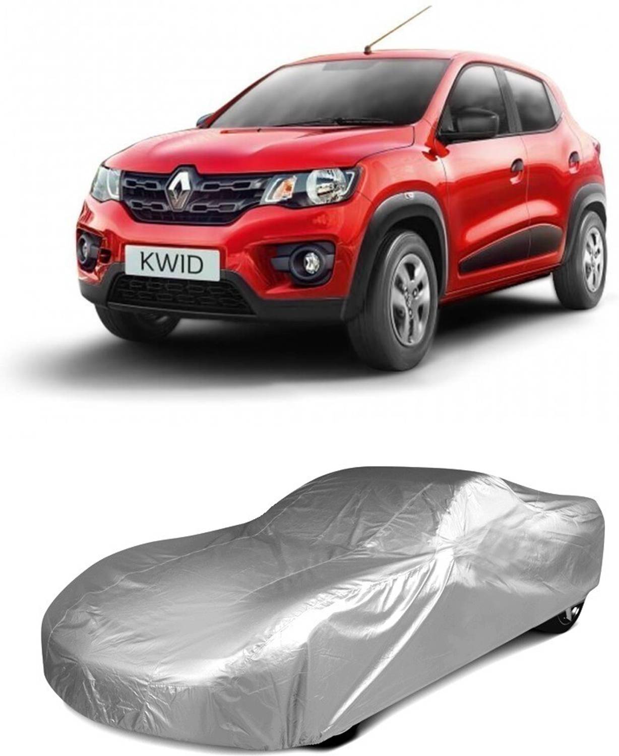 Bristle Car Cover For Renault Kwid (With Mirror Pockets)