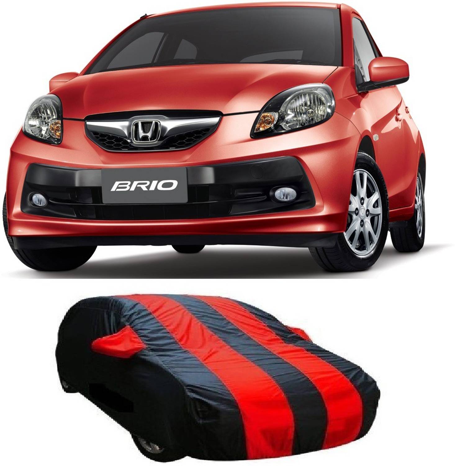 Accedre Car Cover For Honda Brio (With Mirror Pockets)