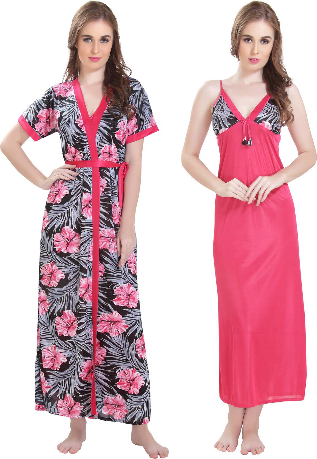 AV2 Women Nighty with Robe
