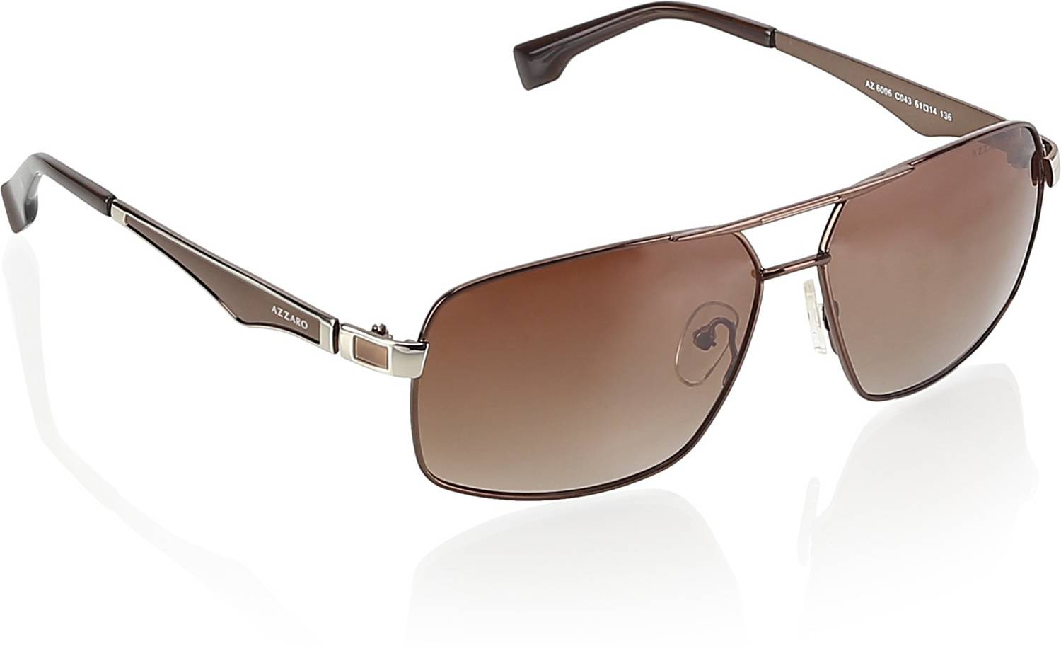 Azzaro Rectangular Sunglasses