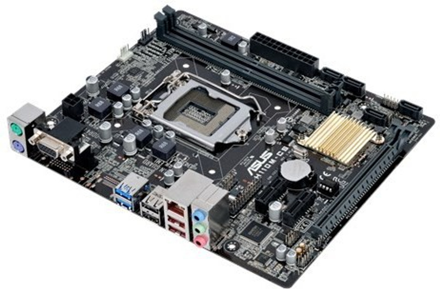 Image of ASUS H110M-CS LGA1151Socket ATX Intel H110 Chipset DDR4 Motherboard for Desktop