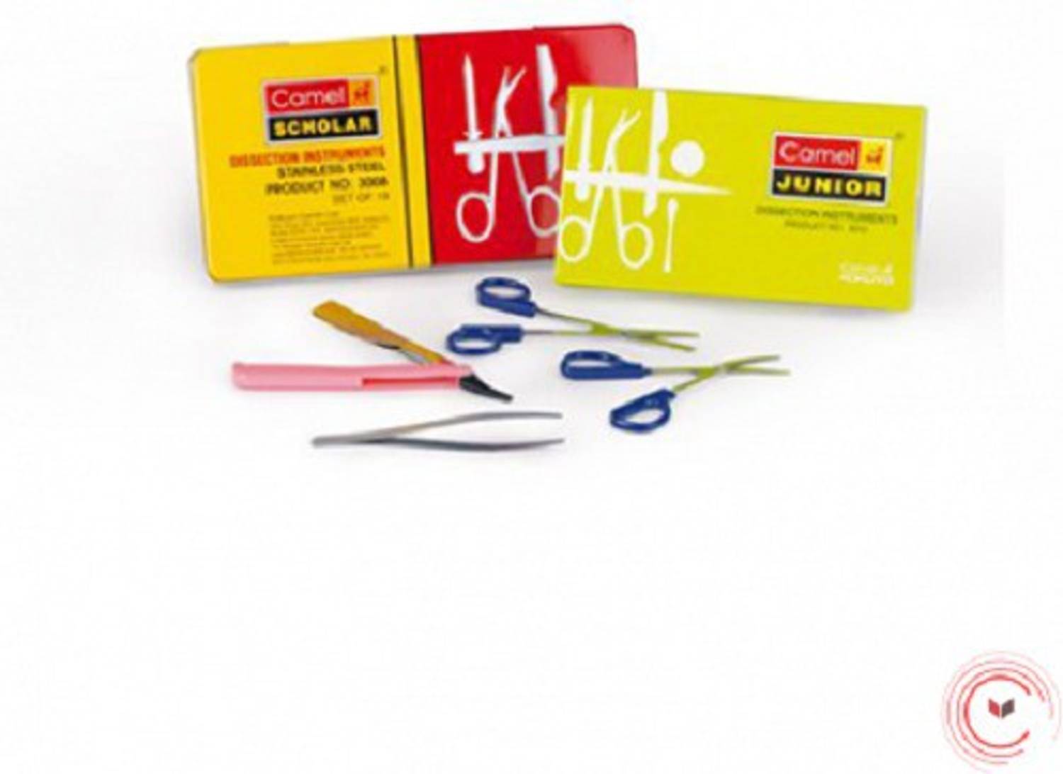 Camlin scholar dissection instruments Geometry Box