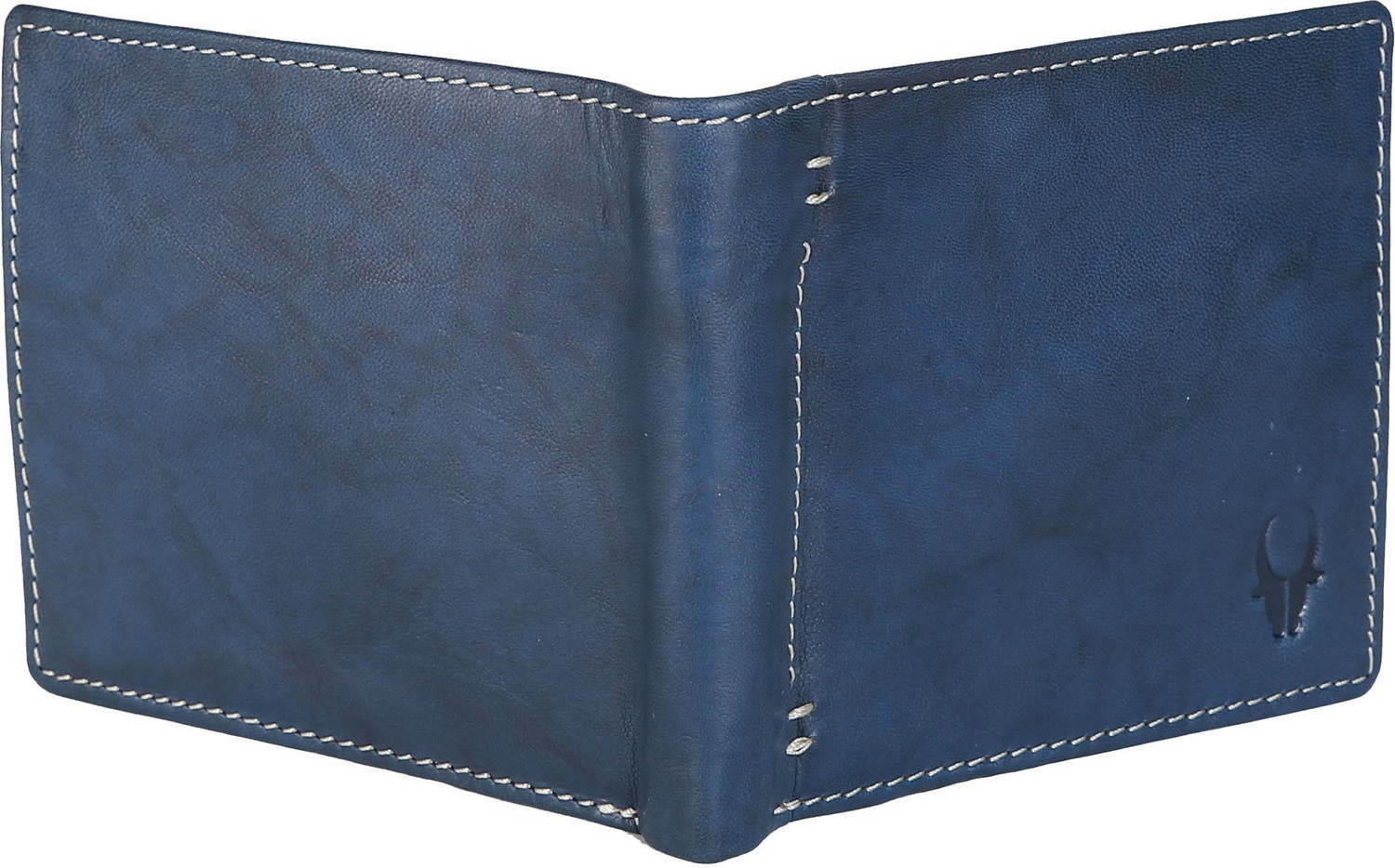 Image of WILDHORN Men Blue Genuine Leather Wallet