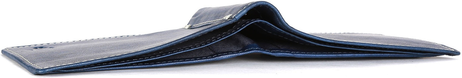 Image of WILDHORN Men Blue Genuine Leather Wallet