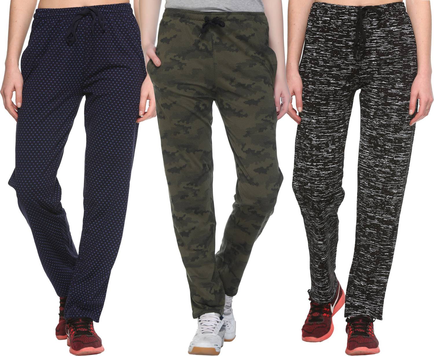 69GAL Printed Women Multicolor Track Pants