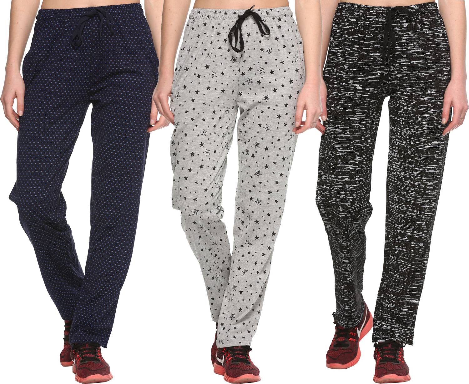 69GAL Printed Women Multicolor Track Pants