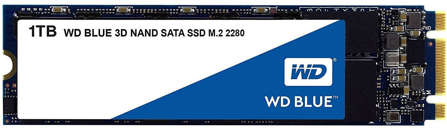 WD Blue 3D 1 TB Laptop Blue SATA III Internal Solid State Drive