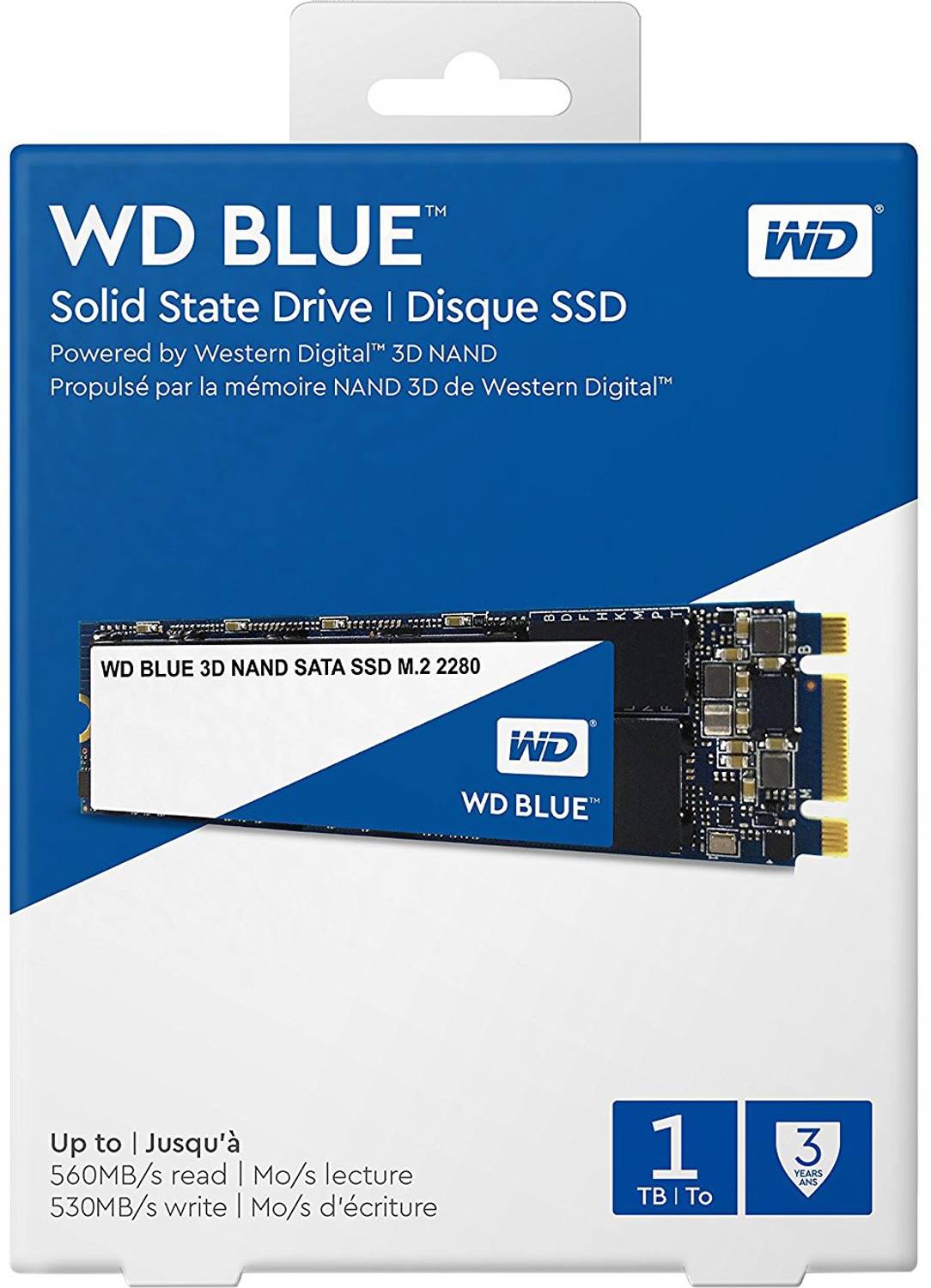 WD BLUE 3D NAND SATA SSD M.2 2280 1TB中古 Western Digital 2.5inch WD Blue 1 TB 3D NAND SATA Internal SSD