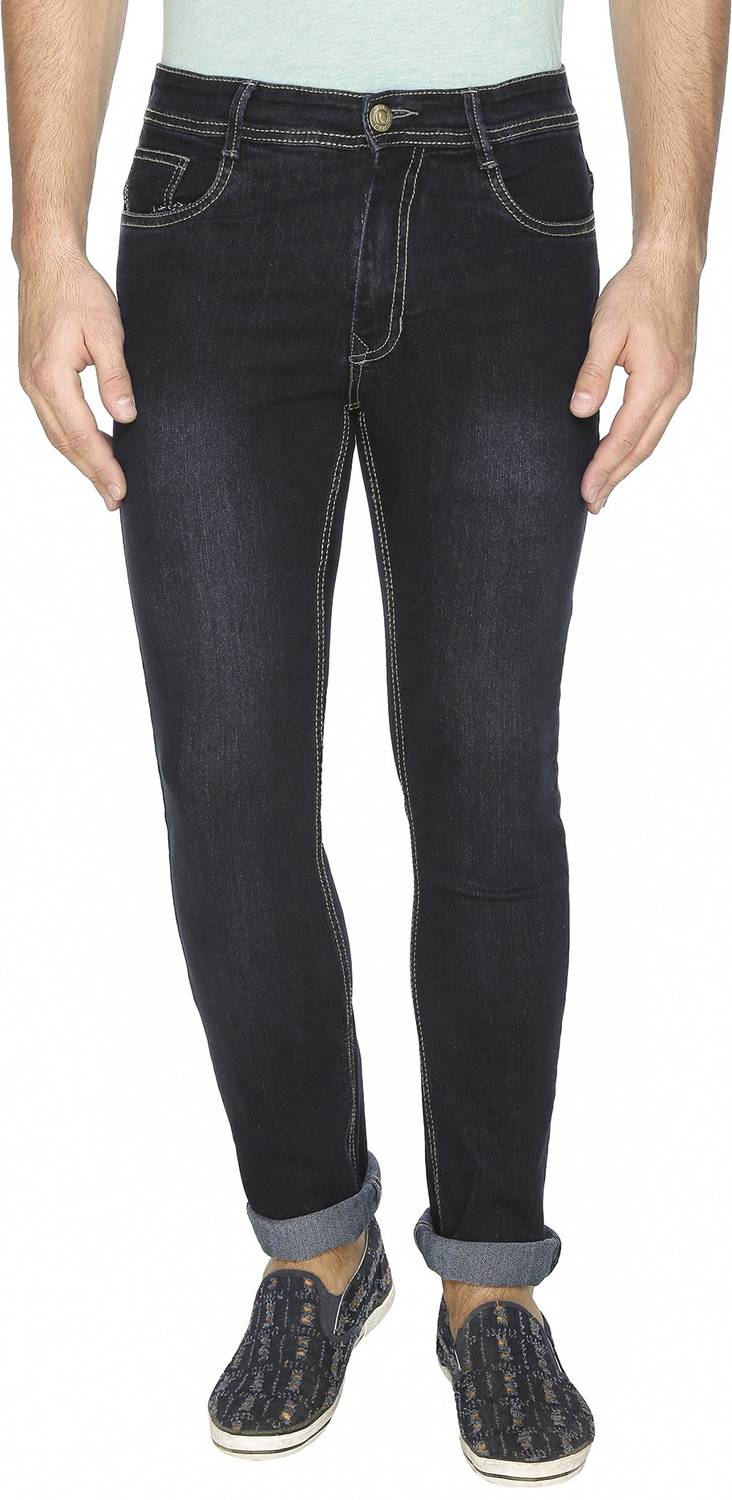 ASHTAG Slim Men Dark Blue Jeans