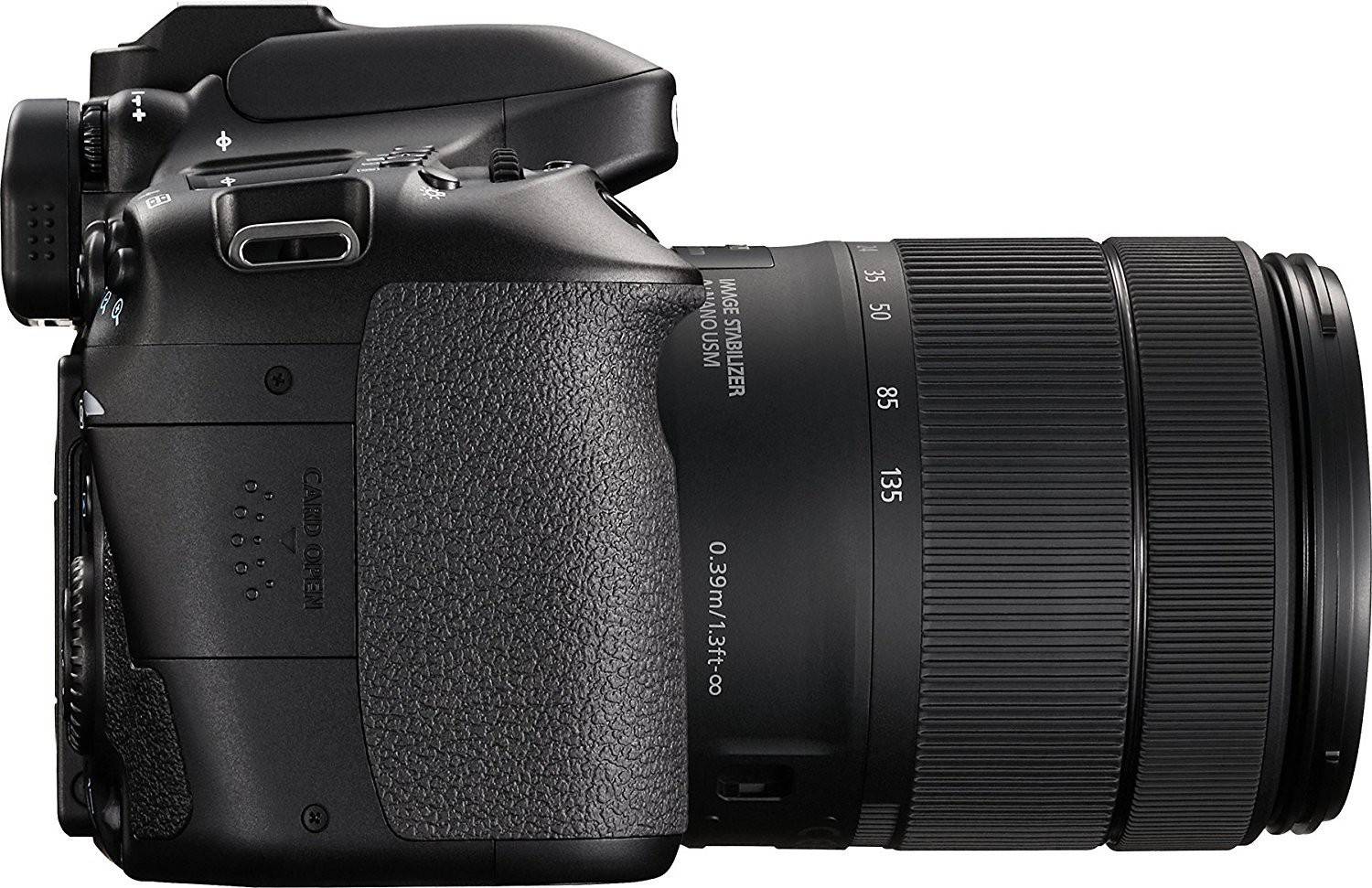 Canon EOS 80D DSLR Camera Body with 18-135 mm Lens Price in India