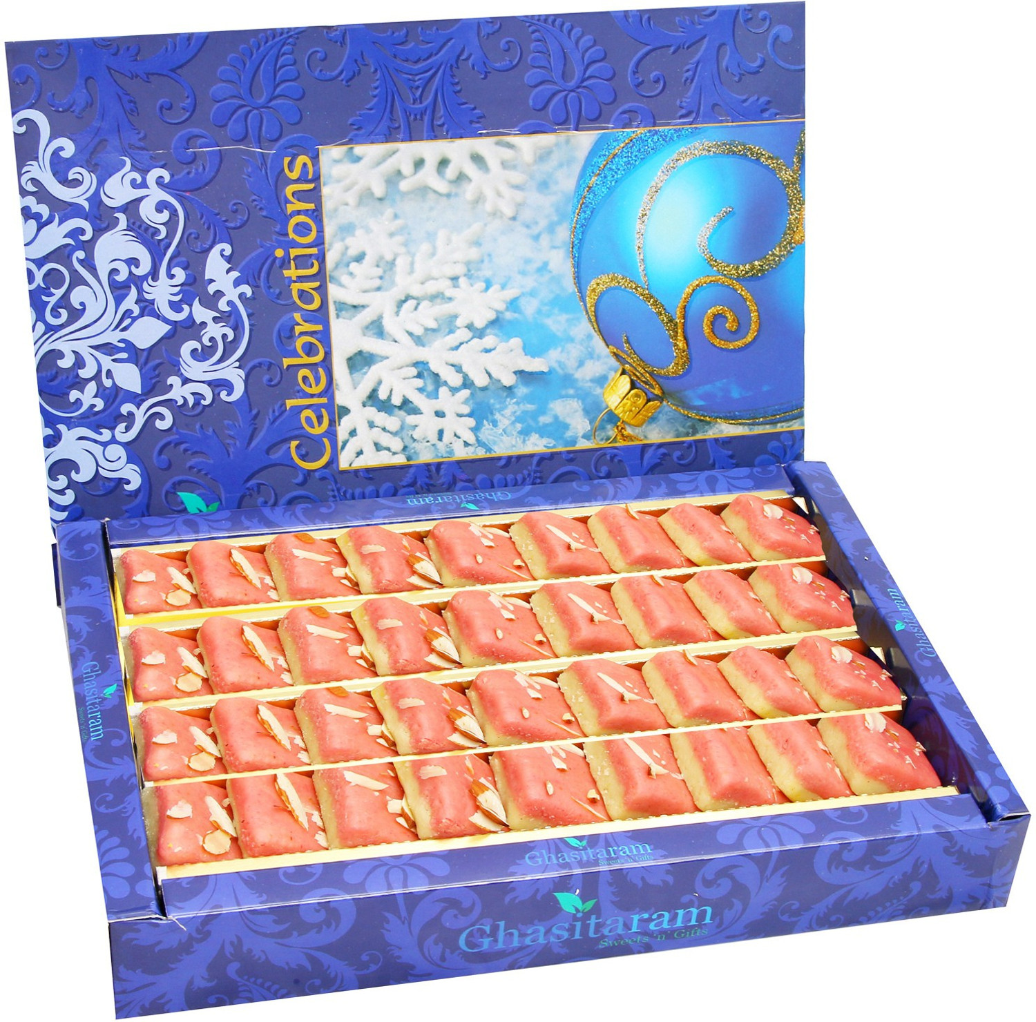 Image of Ghasitaram Gifts Mawa Coconut Barfi