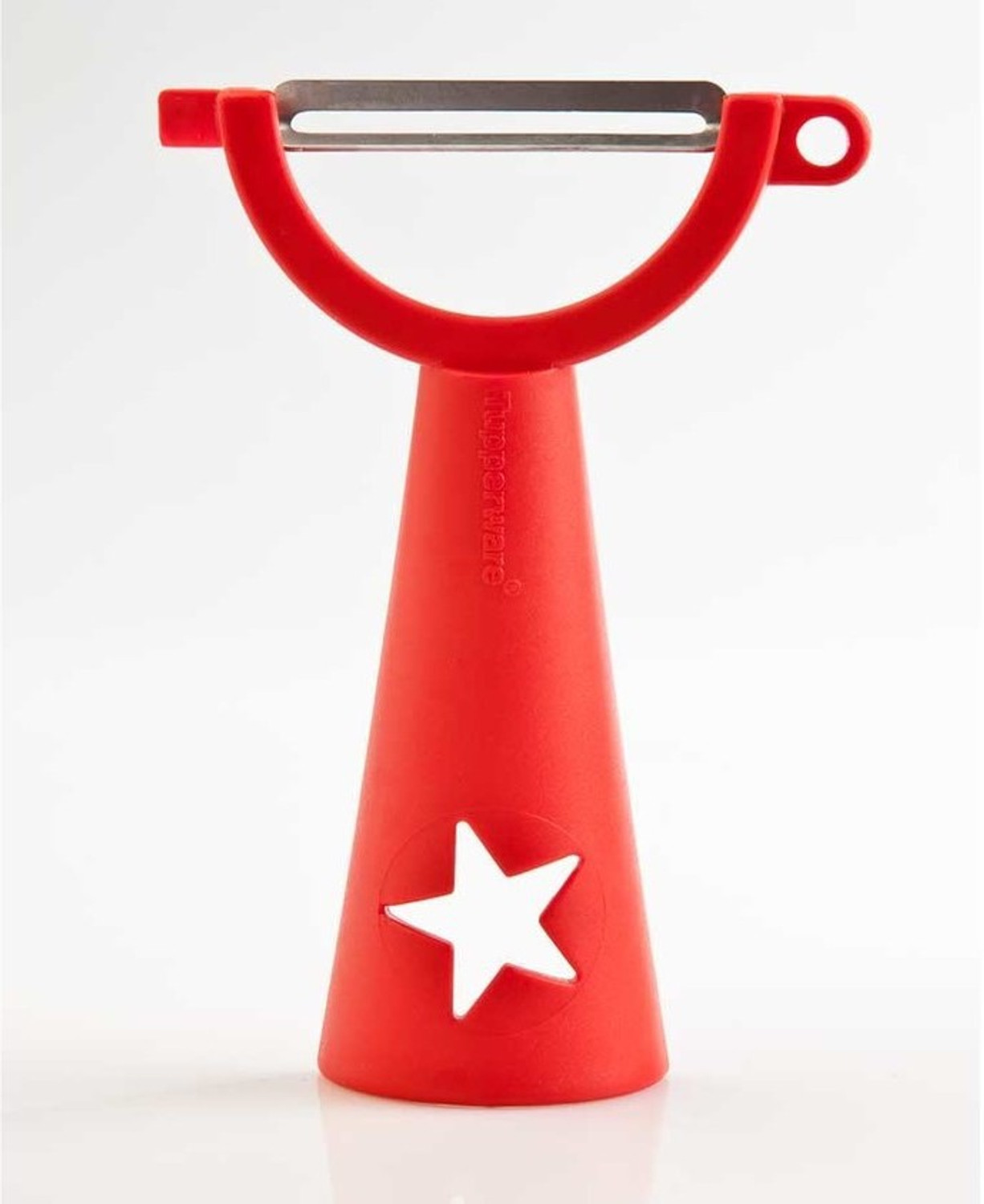 Image of TUPPERWARE Y Shaped Peeler (Red)