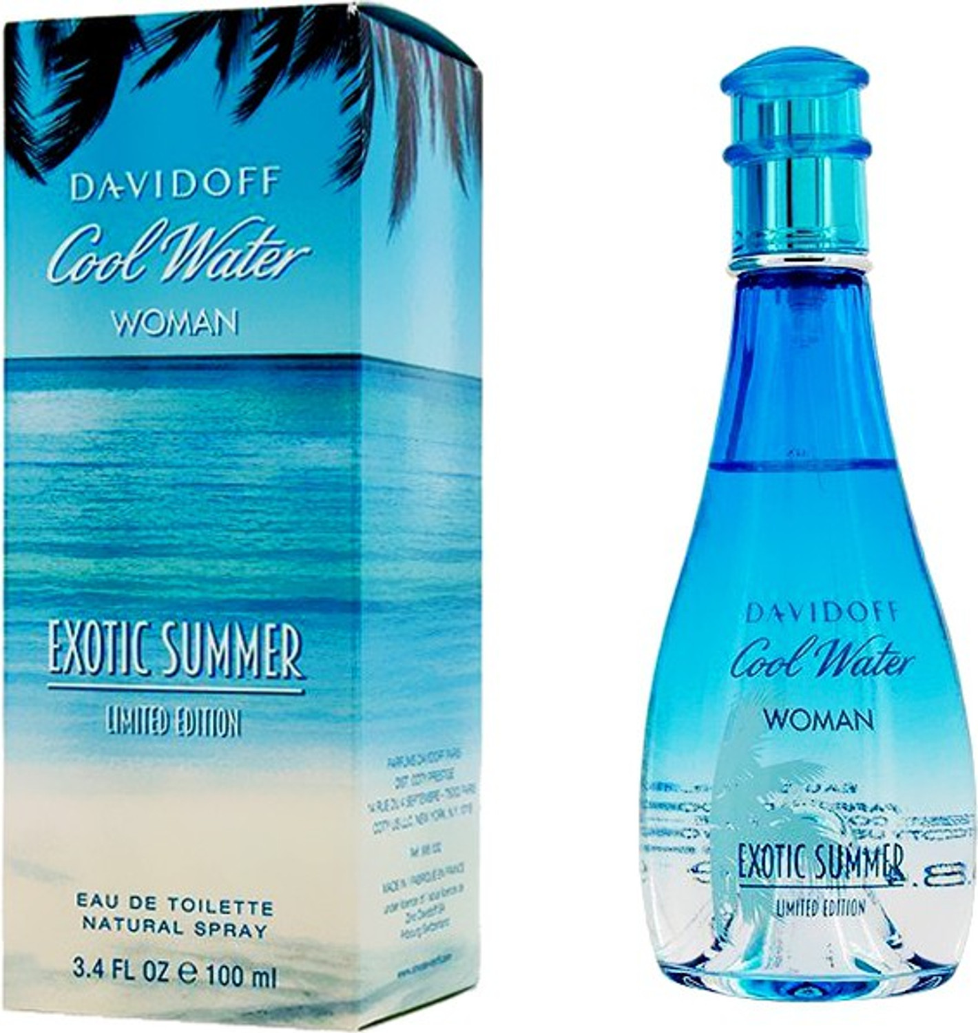 Image of DAVIDOFF Cool Water Eau de Toilette - 100 ml (For Men & Women)