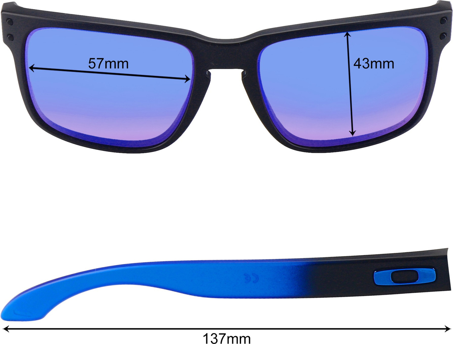 Image of OAKLEY HOLBROOK Wayfarer Sunglass