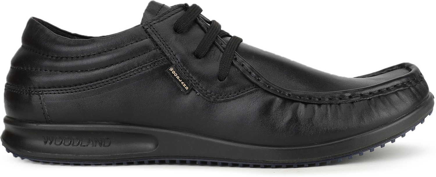 Image of WOODLAND Lace Up Lightweight Breathable Comfortable Daily Use Casuals For Men