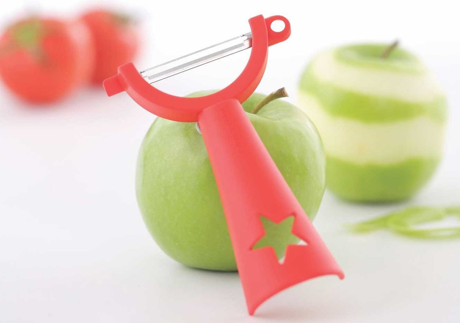 Image of TUPPERWARE Y Shaped Peeler (Red)