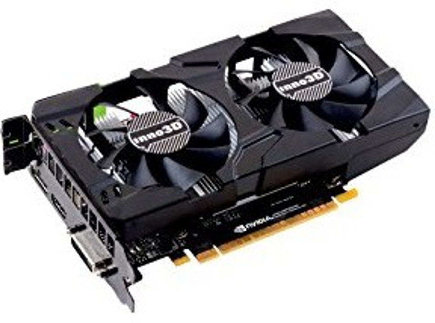 Image of Inno3D GTX 1050 Ti GDDR5 4 GB NVIDIA Chipset 128 bit 1290 MHz Graphics Card