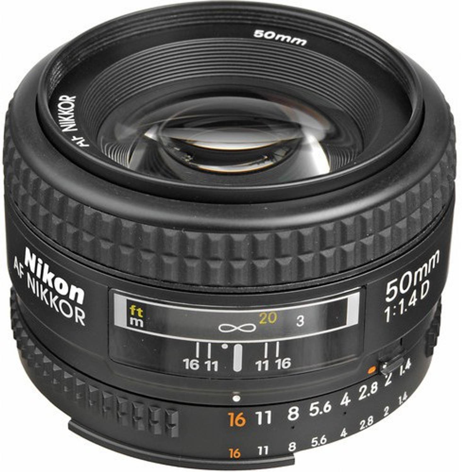 NIKON AF Nikkor 50 mm f/1.4D Standard Prime Lens - NIKON