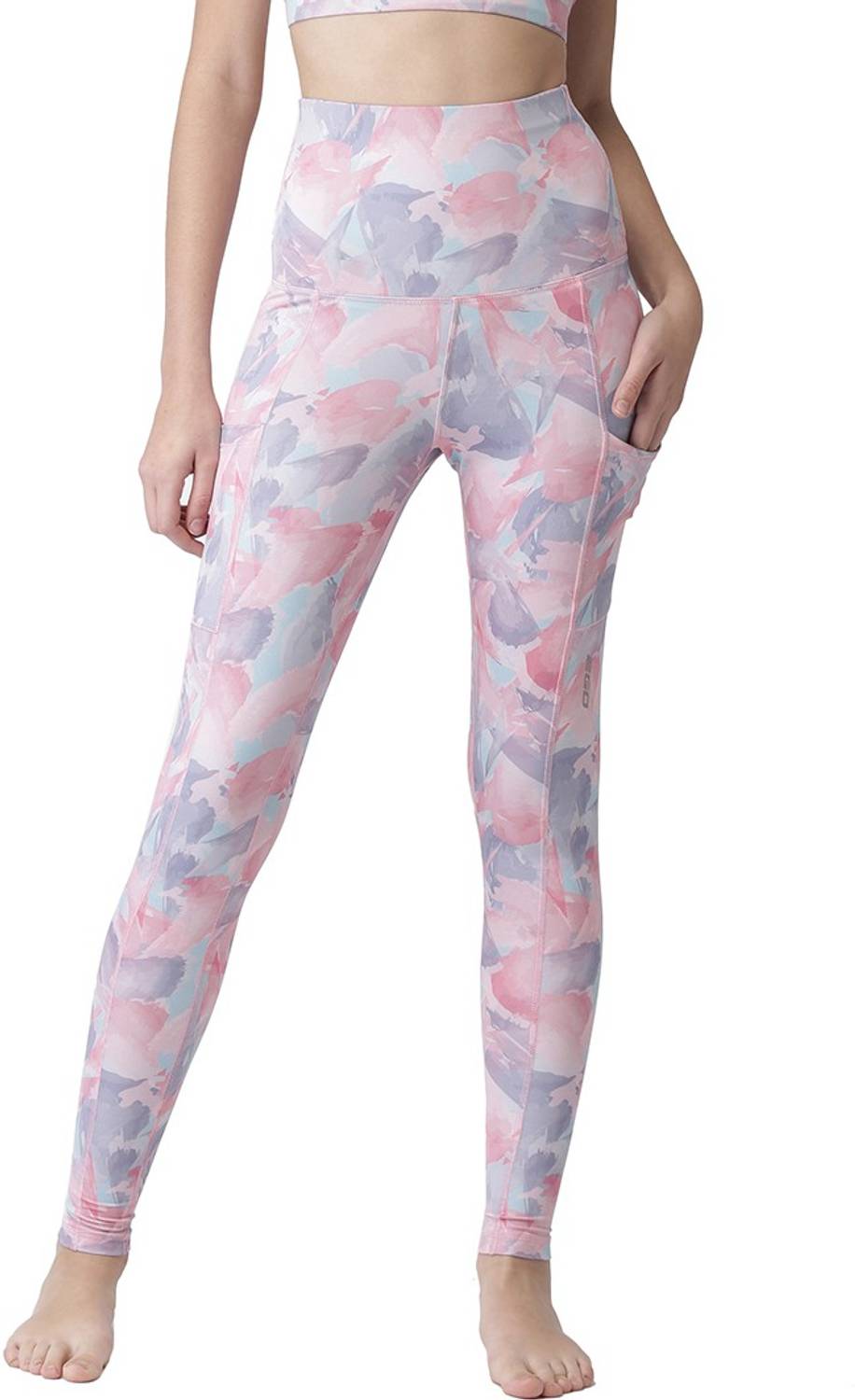 2GO Printed Women Multicolor Tights