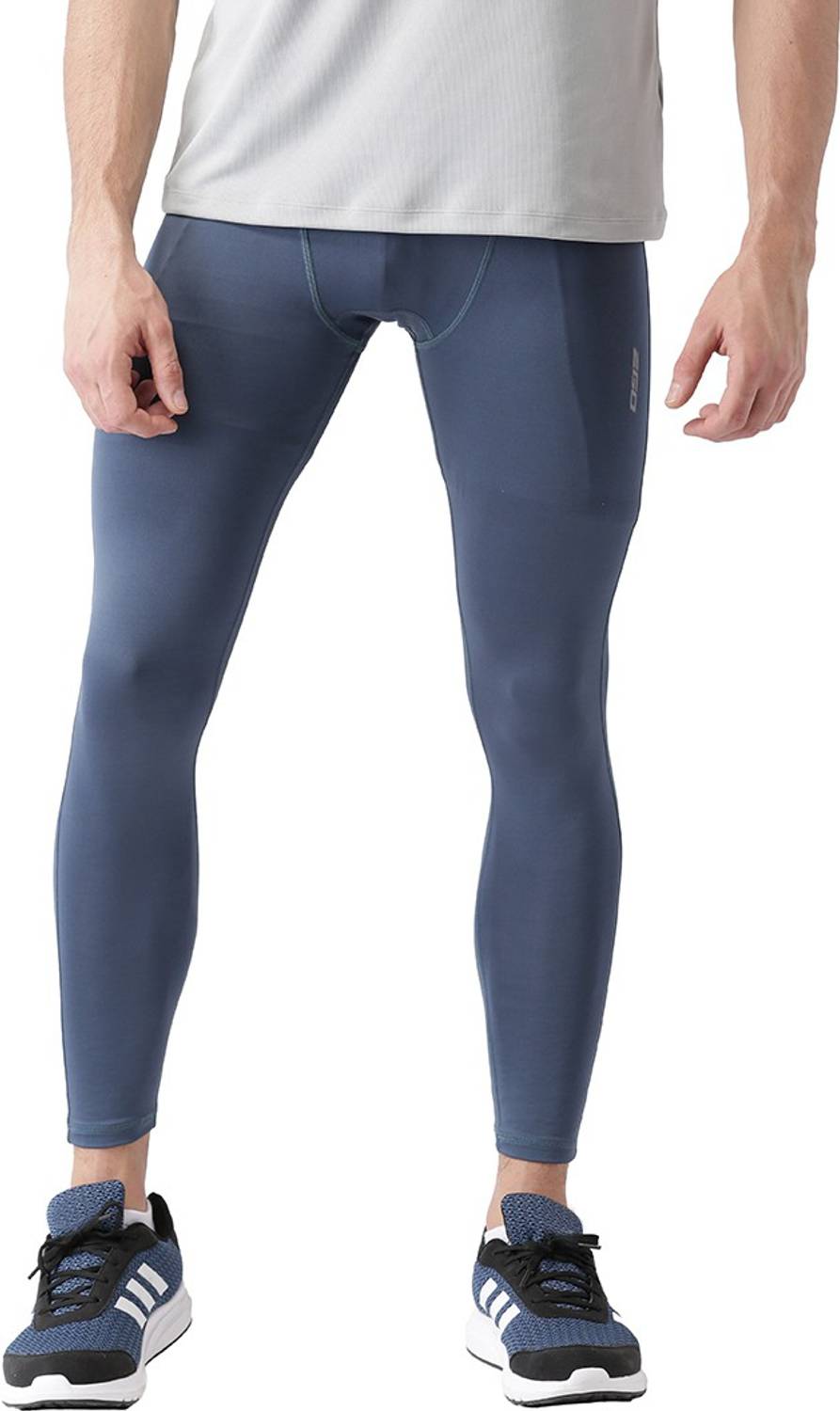 2GO Solid Men Blue Tights