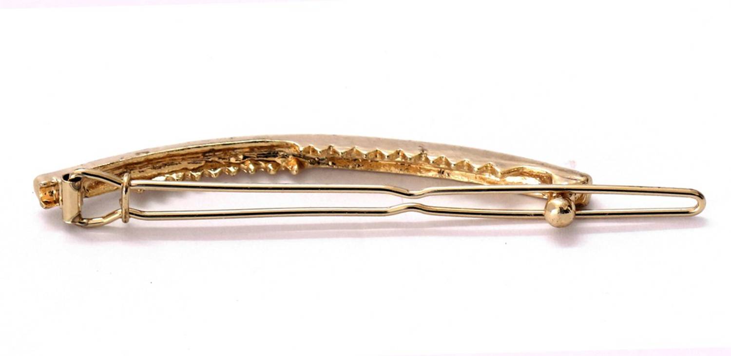 Ayesha Fashion women gold metal Hair Pin