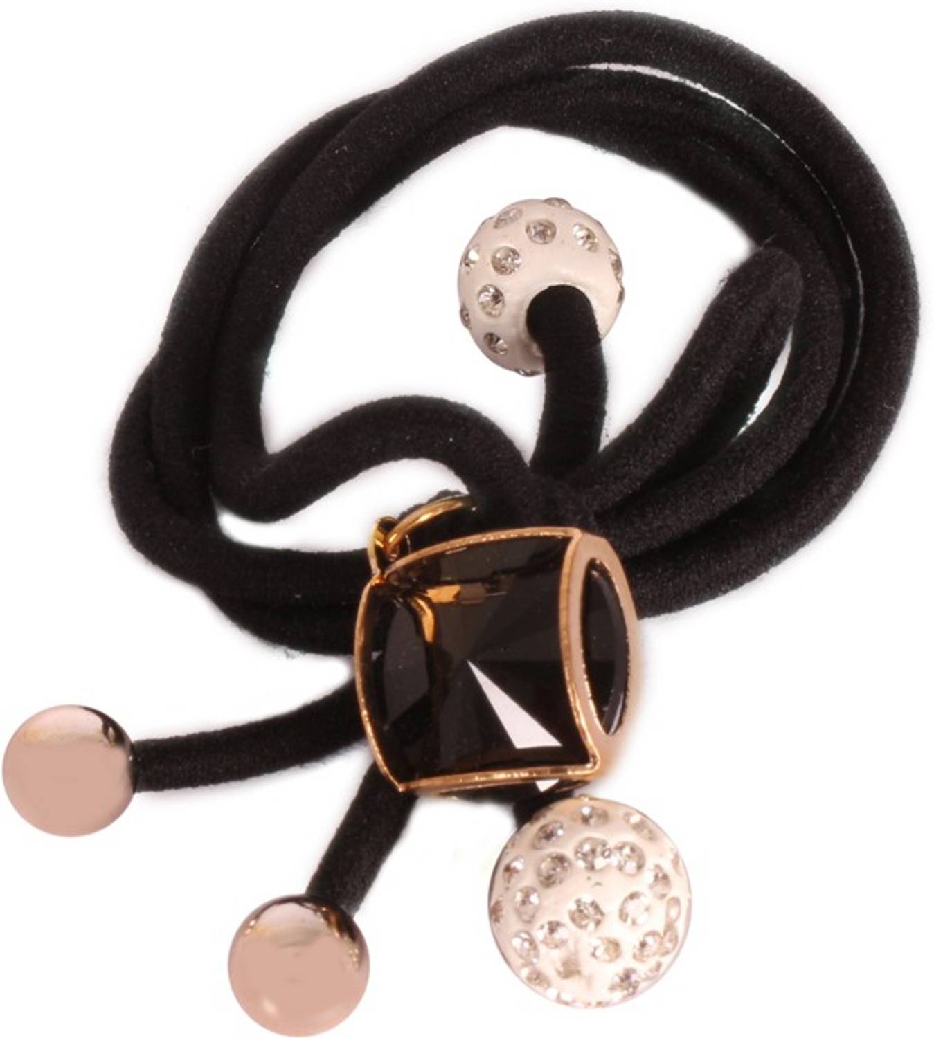 Ayesha Fashion women multicolor metal Rubber Band
