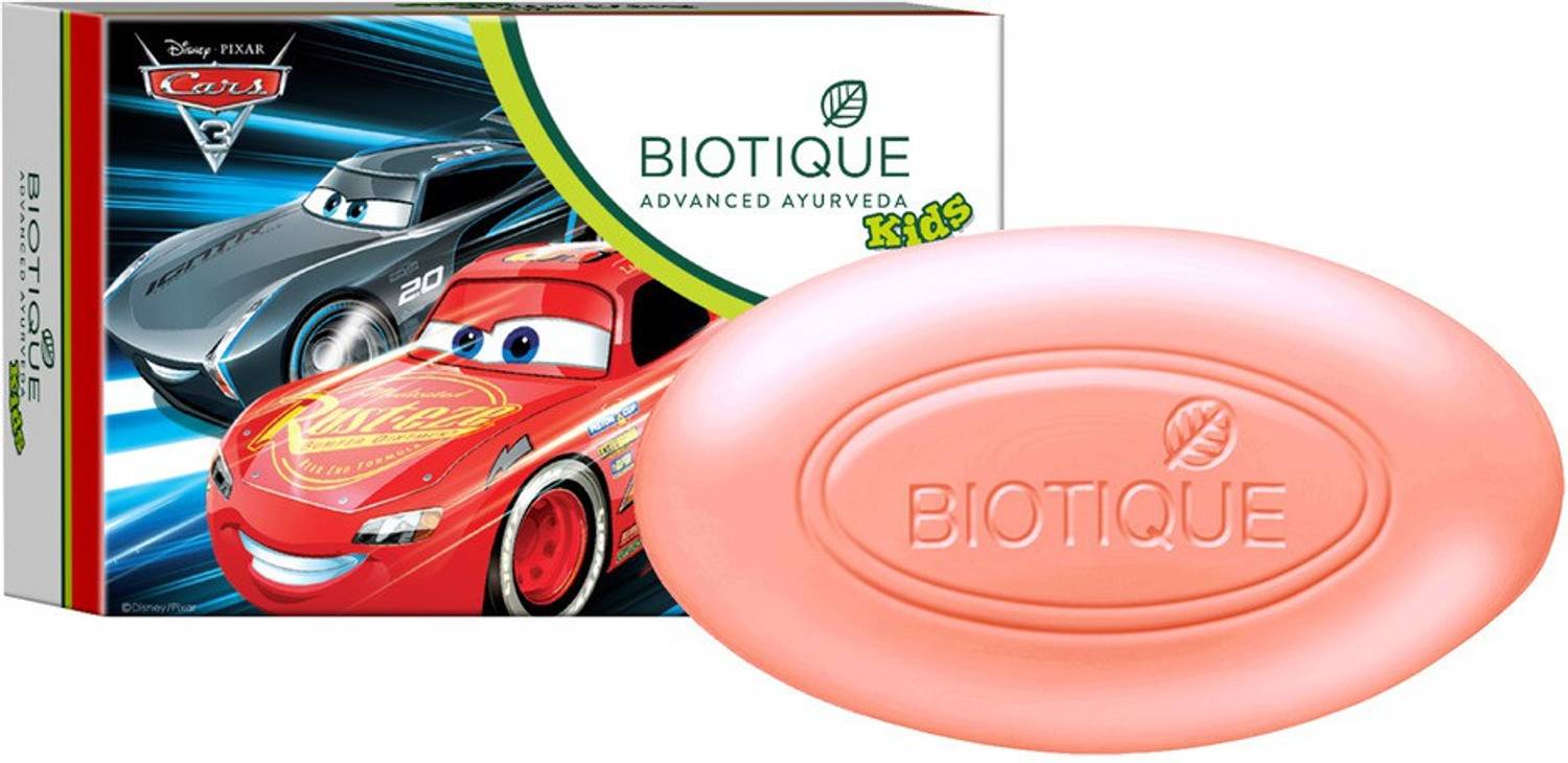BIOTIQUE Bio Pixar Cars Nutty Almond Nourishing Soap
