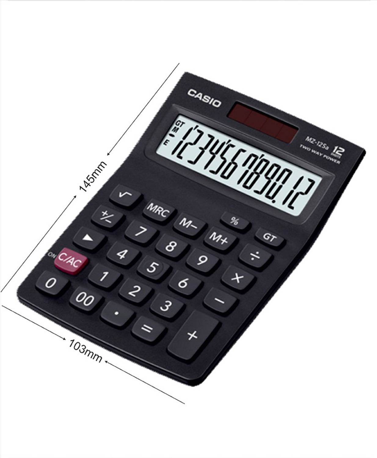 CASIO MZ-12SA Desktop Basic Calculator - Image 4