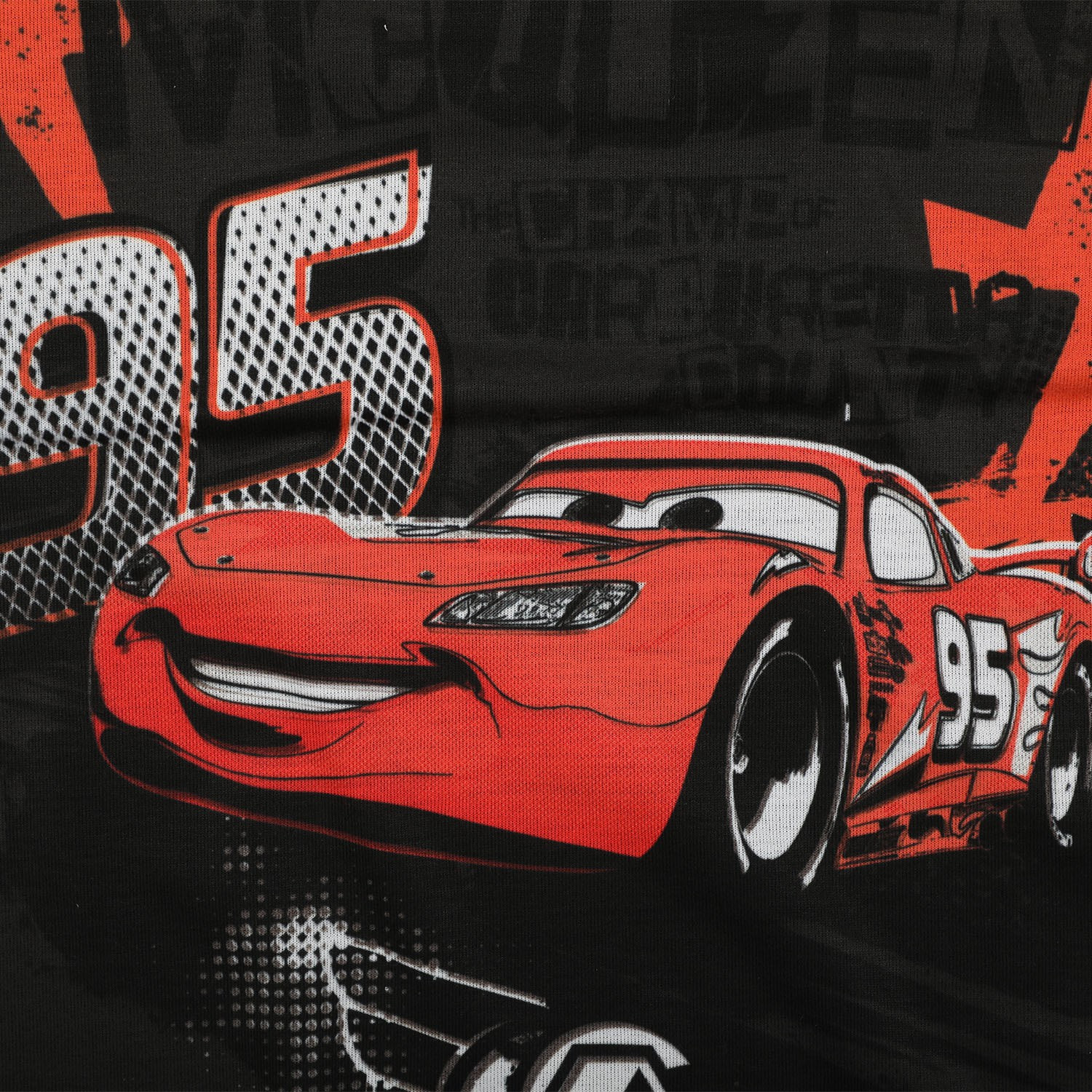 Image of Cars Boys Graphic Print Polycotton, Cotton Blend Regular T Shirt