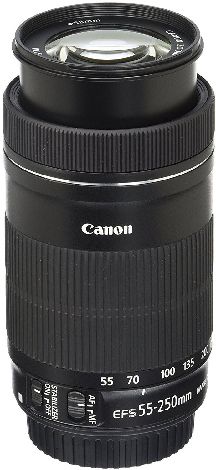 Image of Canon EF-S 55-250mm F4-5.6 IS STM for SLR Cameras Telephoto Zoom Lens