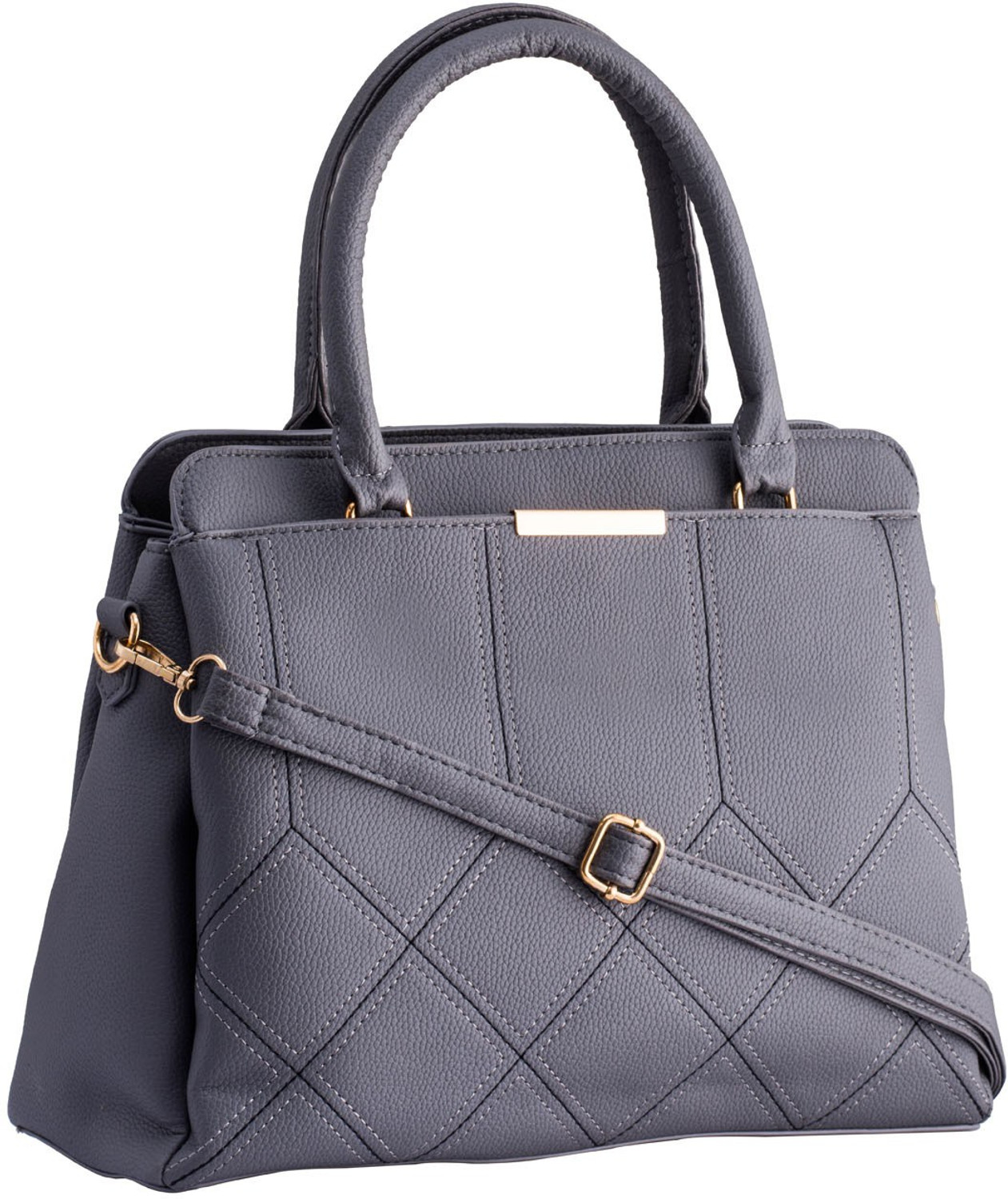 Image of LEGAL BRIBE Women Grey Hand-held Bag