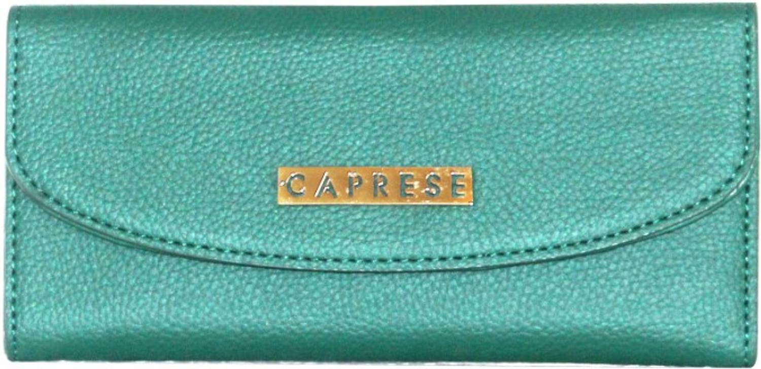 Caprese Women Casual Green Artificial Leather Wrist Wallet