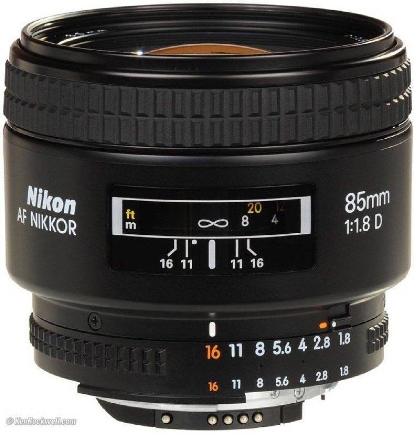 NIKON AF Nikkor 50 mm f/1.8D Standard Prime Lens - NIKON
