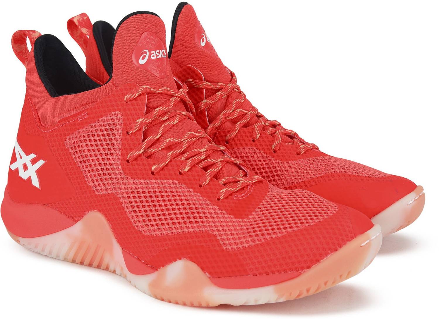 ASICS．．．アシィクス...BＬAXE Asics BLAZE Basketball Shoes For Men - Buy CORAL ORANGE/WHITE