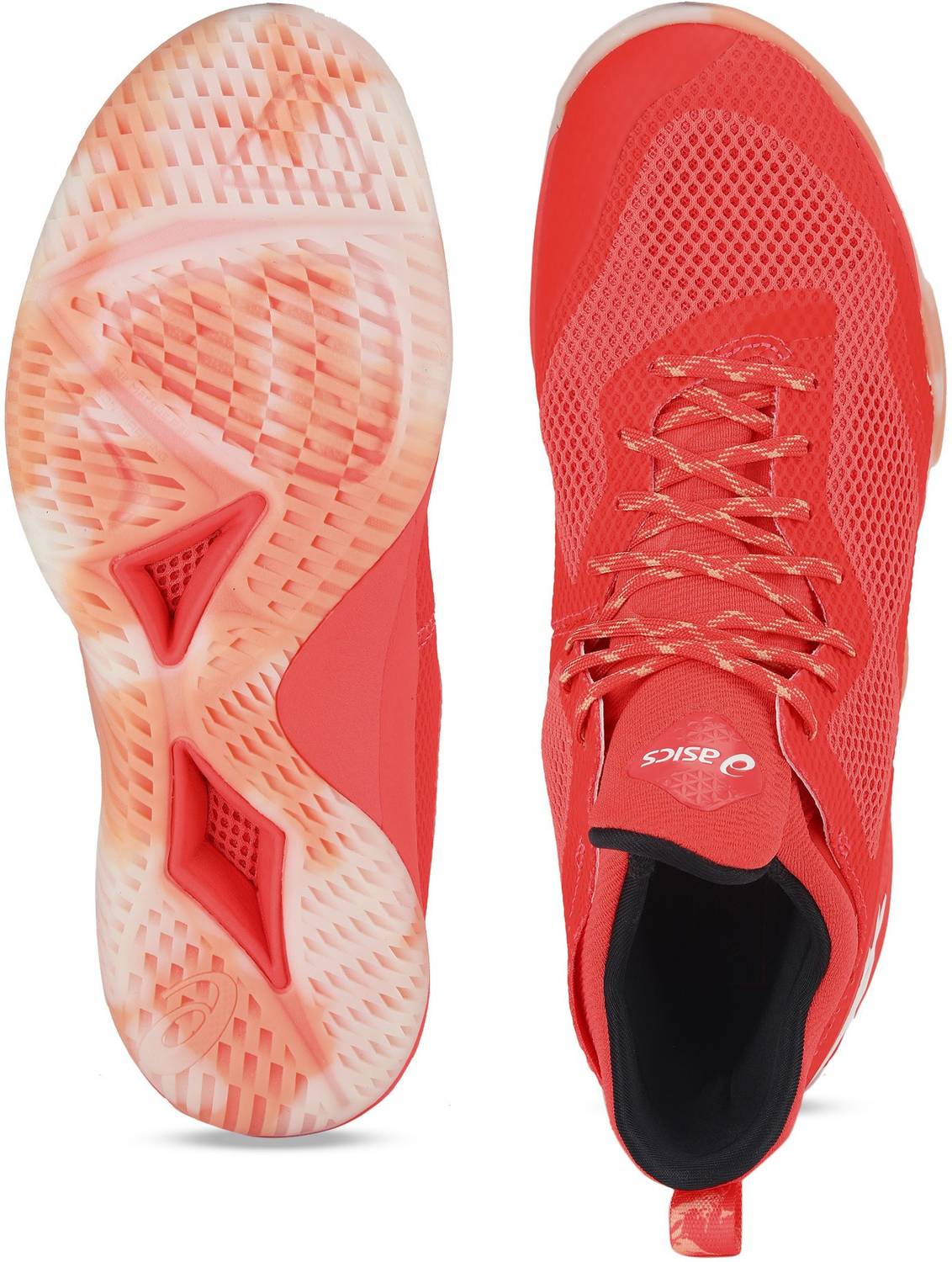 Asics BLAZE Basketball Shoes For Men - Buy CORAL ORANGE/WHITE