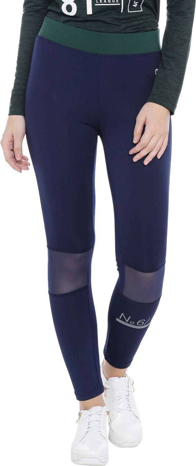 Ajile By Pantaloons Solid Women Dark Blue Track Pants