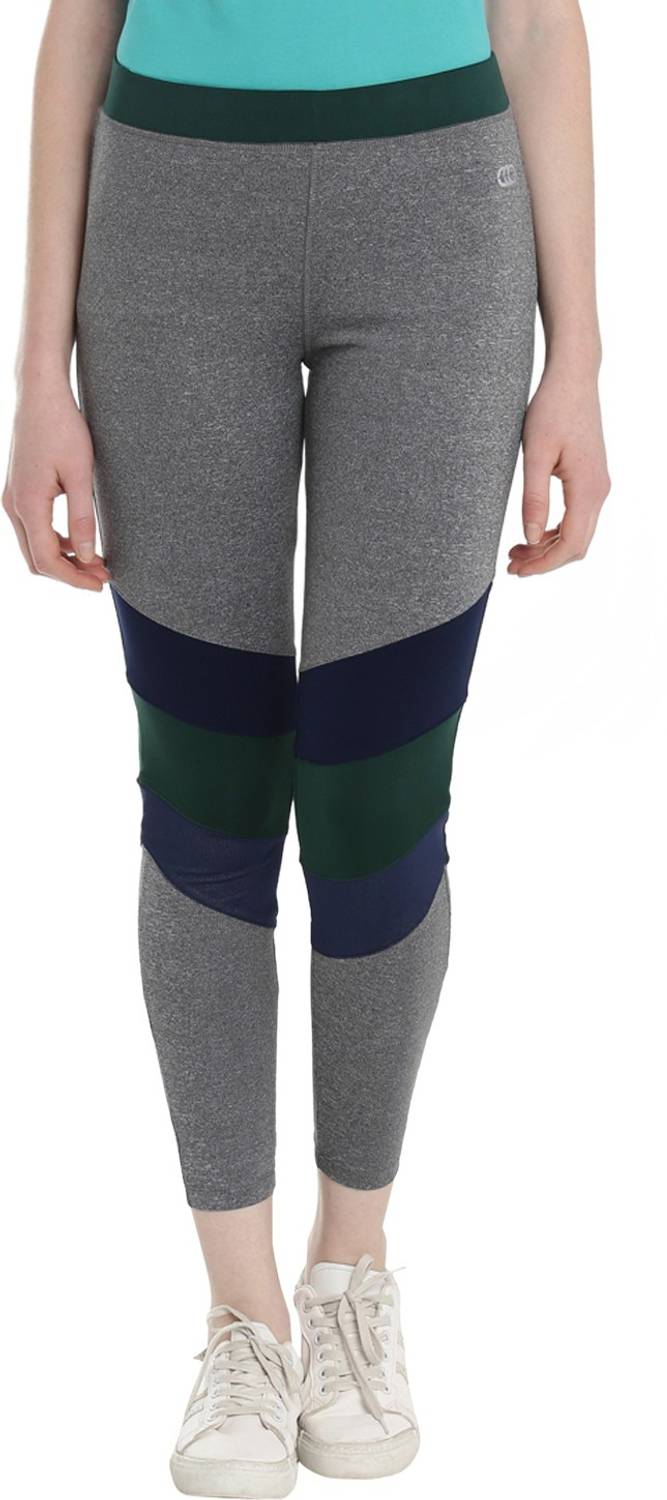 Ajile By Pantaloons Colorblock Women Multicolor Track Pants