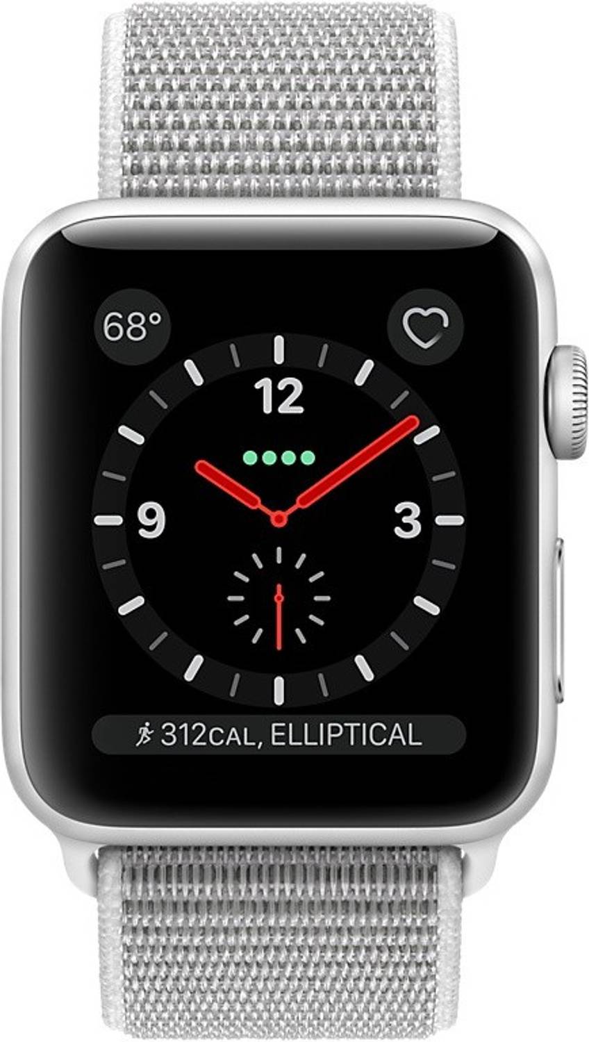 Apple WatcGPS + Cellular - (Grey Strap, Regular)